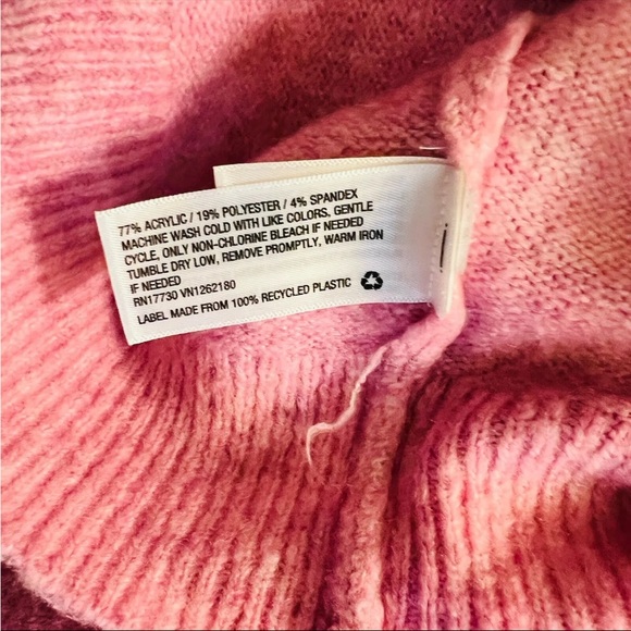 A New Day Women's Light Pink Crewneck Pullover Knit Sweater Size Small - Picture 5 of 6